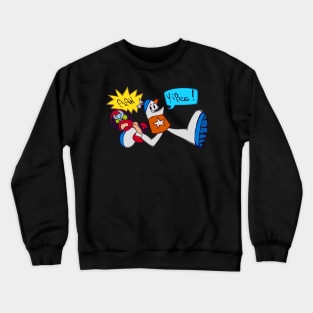 Homestar running! Crewneck Sweatshirt